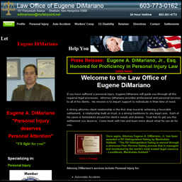 dimarianolaw screen shot