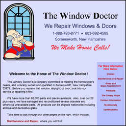the window doctor screen shot