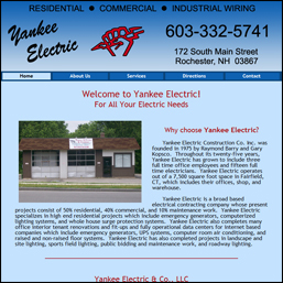 yankee electric screen shot